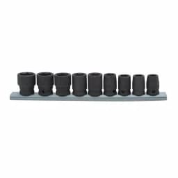 Husky 3/8 in. Drive Metric Impact Socket Set, 9-Piece thumbnail 1