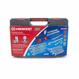 Crescent 128-Piece 3/8 in. Drive SAE/Metric Mechanics Tool Set with Blow-Molded Case thumbnail 6