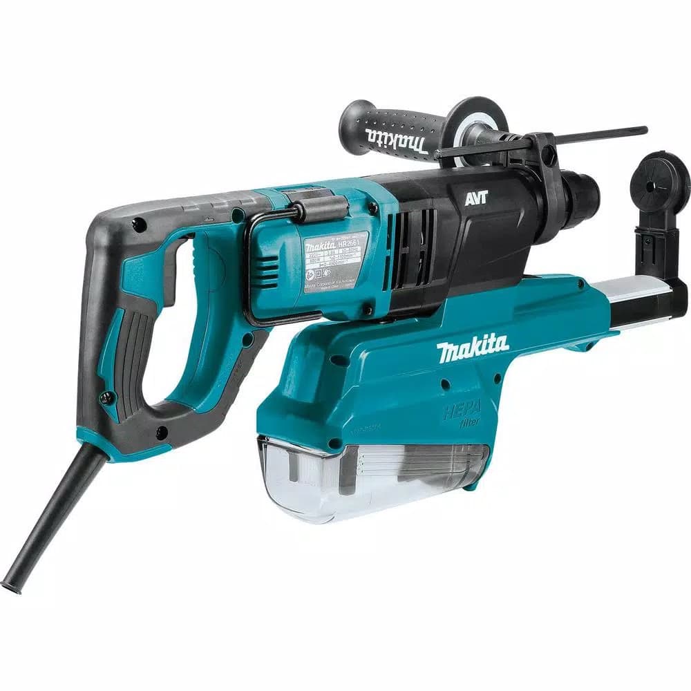 Makita HR2661 1 in. AVT Rotary Hammer with HEPA Dust Extractor, SDS-Plus, D-Handle