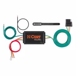 CURT 3-to-2-Wire Taillight Converter with 4-Way Flat Connector thumbnail 2