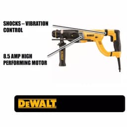 DEWALT 8.5 Amp 1-1/8 in. SDS-Plus Corded Rotary Hammer Drill Kit with Case thumbnail 2