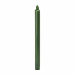 Zest Candle 10 in. Hunter Green Straight Taper Candles, 12-Set thumbnail 2