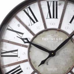 FirsTime 29 in. Roman Oil Rubbed Bronze Wall Clock, Oversized Industrial Style thumbnail 3