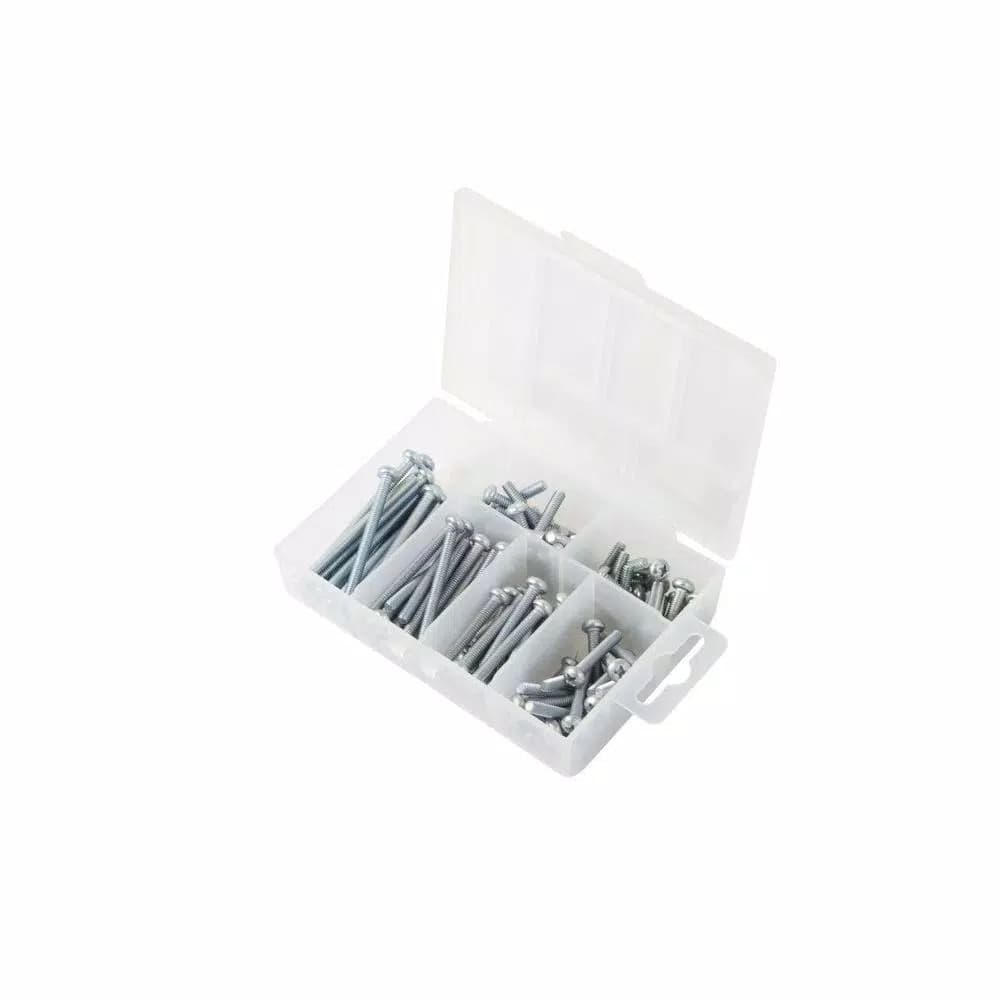Gardner Bender Electrician's Machine Screw Assortment Kit, 120-Piece Set with Organizer Case