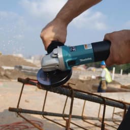 Makita 5 in. 12 Amp SJS High-Power Angle Grinder with Variable Speed thumbnail 8