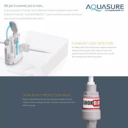 Aquasure Premier Series Alkaline Remineralizing Reverse Osmosis Water Filtration System with Chrome Faucet thumbnail 4