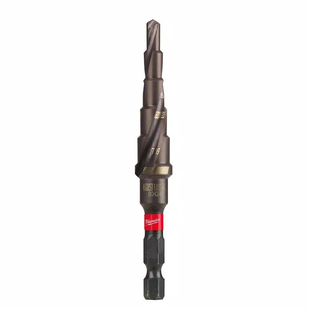 Milwaukee SHOCKWAVE Impact Duty Titanium Step Bit Kit, 3-Piece