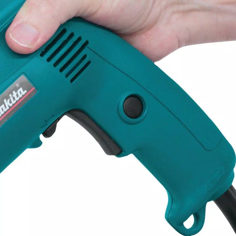 Makita 6408K 3/8 in. Corded Variable Speed Drill with Keyless Chuck and Hard Case