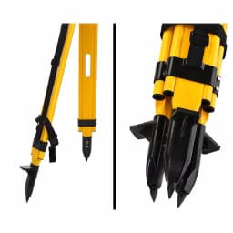 AdirPro Heavy Duty Wood and Fiberglass Quick Clamp Construction Tripod thumbnail 4