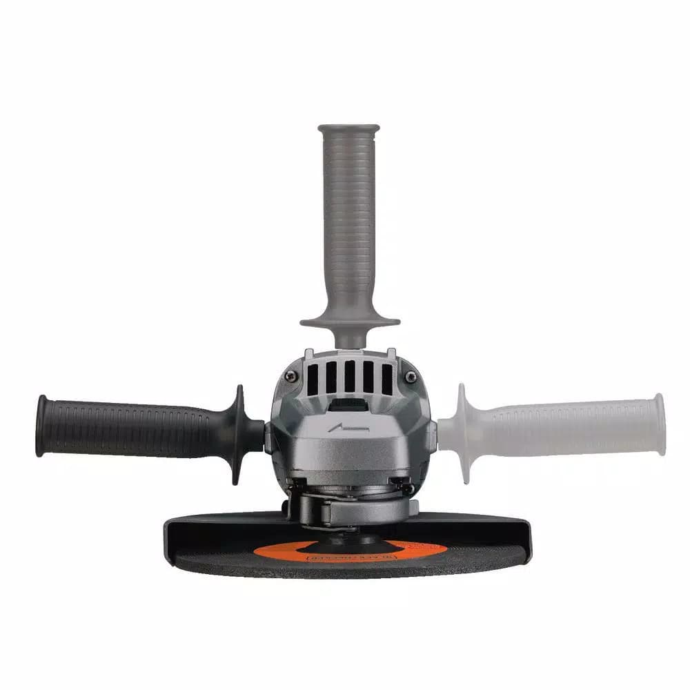 BLACK+DECKER BDEG400 4.5-in. 6.5 Amp Corded Angle Grinder, 10,000 RPM