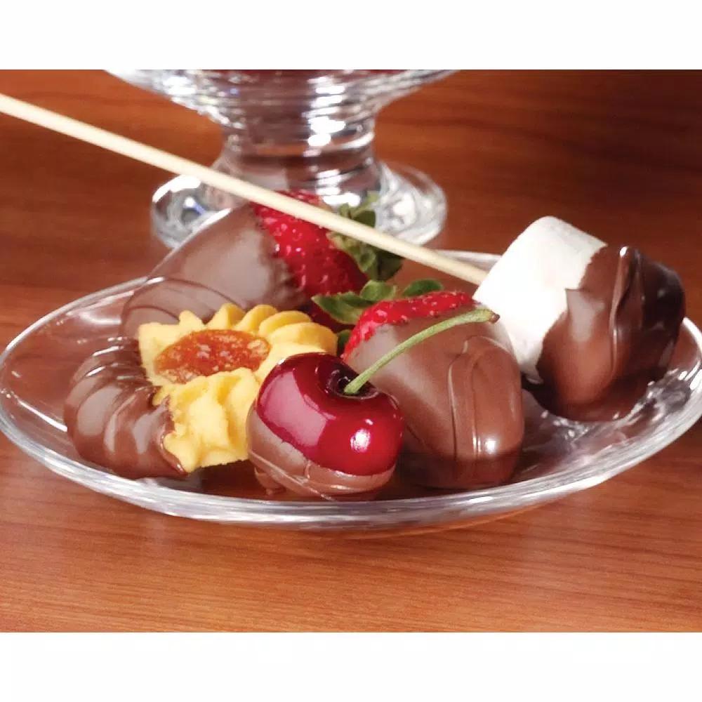 Nostalgia CFF965 3-Tier Chocolate Fountain, 1.5 lb Capacity, Black