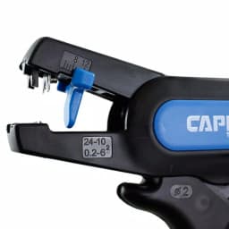 Capri Tools Automatic Wire Stripper and Cutter, 10-24 AWG, Pistol Grip Hand Tool thumbnail 3