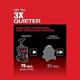 Milwaukee M18 FUEL 18V Lithium-Ion Brushless 1 Gal. 3-in-1 Cordless Backpack Vacuum (Tool-Only) thumbnail 7