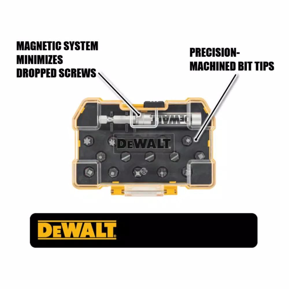 DEWALT MAXFIT 16-Piece Screw Lock Driving Bit Set