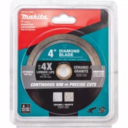 Makita 4 in. Continuous Rim Diamond Blade for Concrete and Masonry thumbnail 2