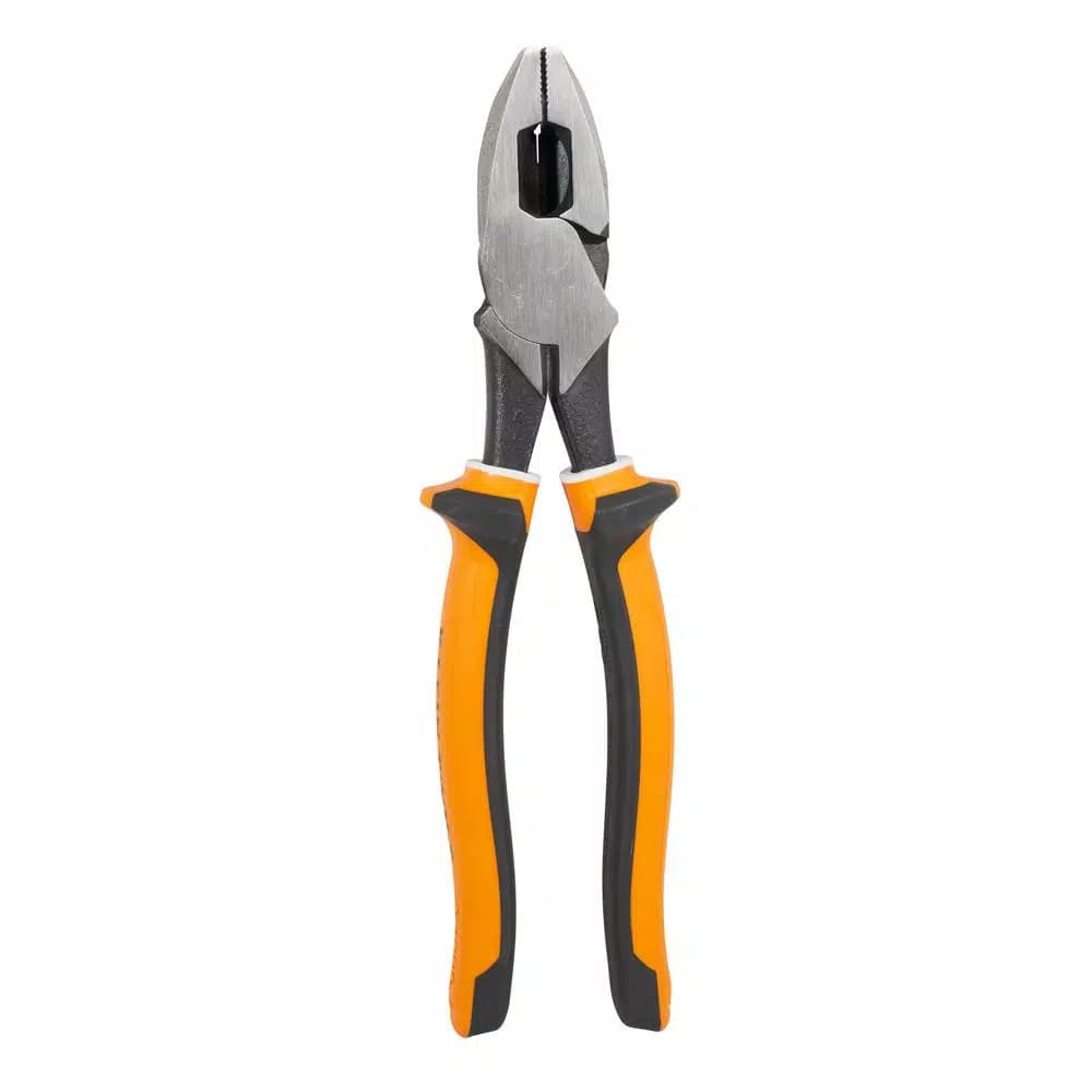 Klein Tools 9 in. Insulated High-Leverage Side-Cutting Pliers, 1000V Rated