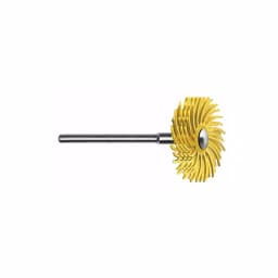 Dedeco Sunburst 7/8 in. 4-Ply Radial Discs, 80-Grit Coarse Rotary Cleaning and Polishing Tool (6-Pack) thumbnail 1