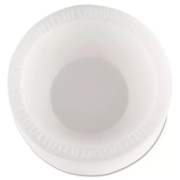 DART Concorde 10 oz. White Foam Bowls, Non-Laminated, 1000 Count