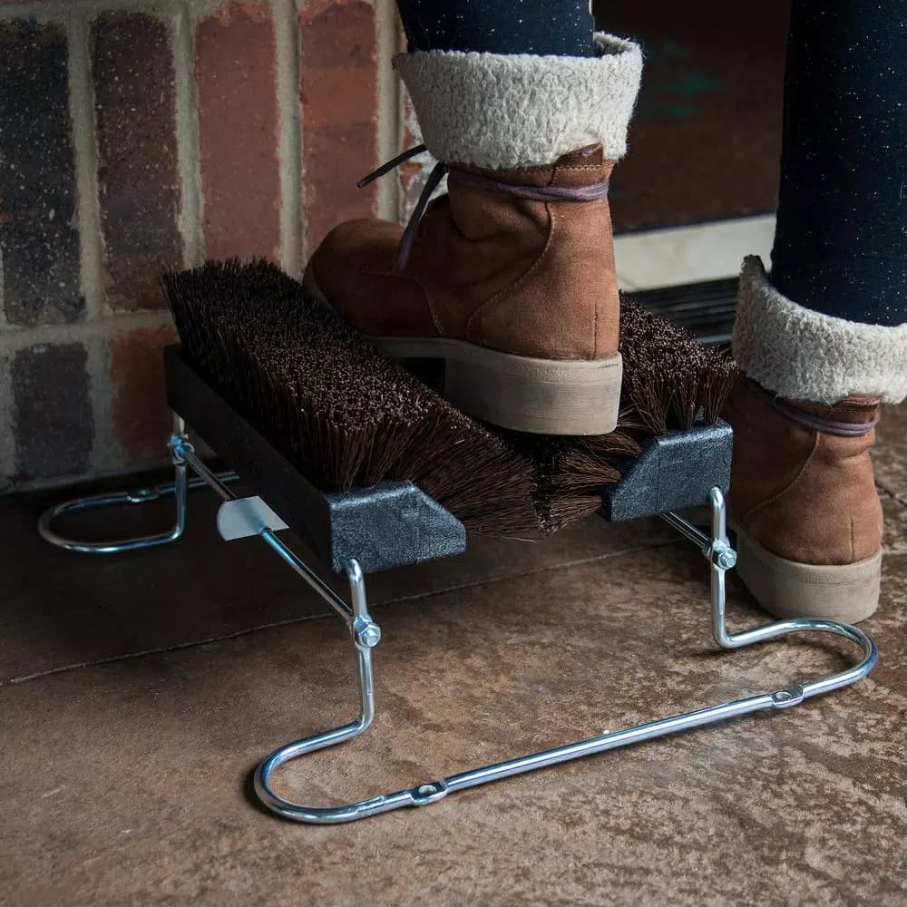 Carlisle Sparta Spectrum Blue Boot 'N Shoe Scraper and Brush Station