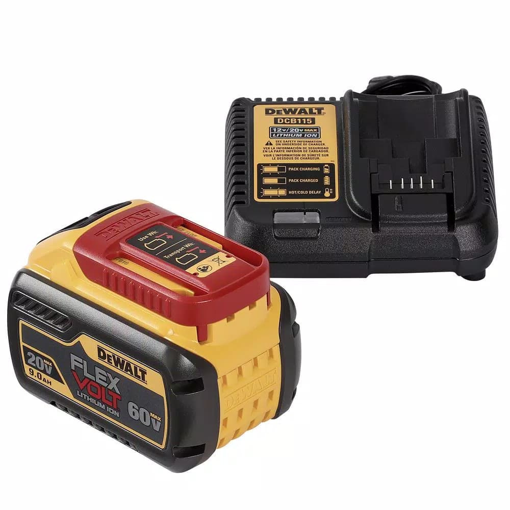 DEWALT 60V MAX FLEXVOLT Cordless Handheld Leaf Blower Kit with 3.0Ah Battery and Charger