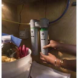 GE Under Sink Dual Flow Water Filtration System, NSF Certified, Reduces Lead & Chlorine thumbnail 7