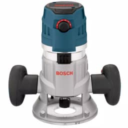 Bosch 2.3 HP 15 Amp Variable Speed Fixed Base Corded Electric Router Kit thumbnail 1