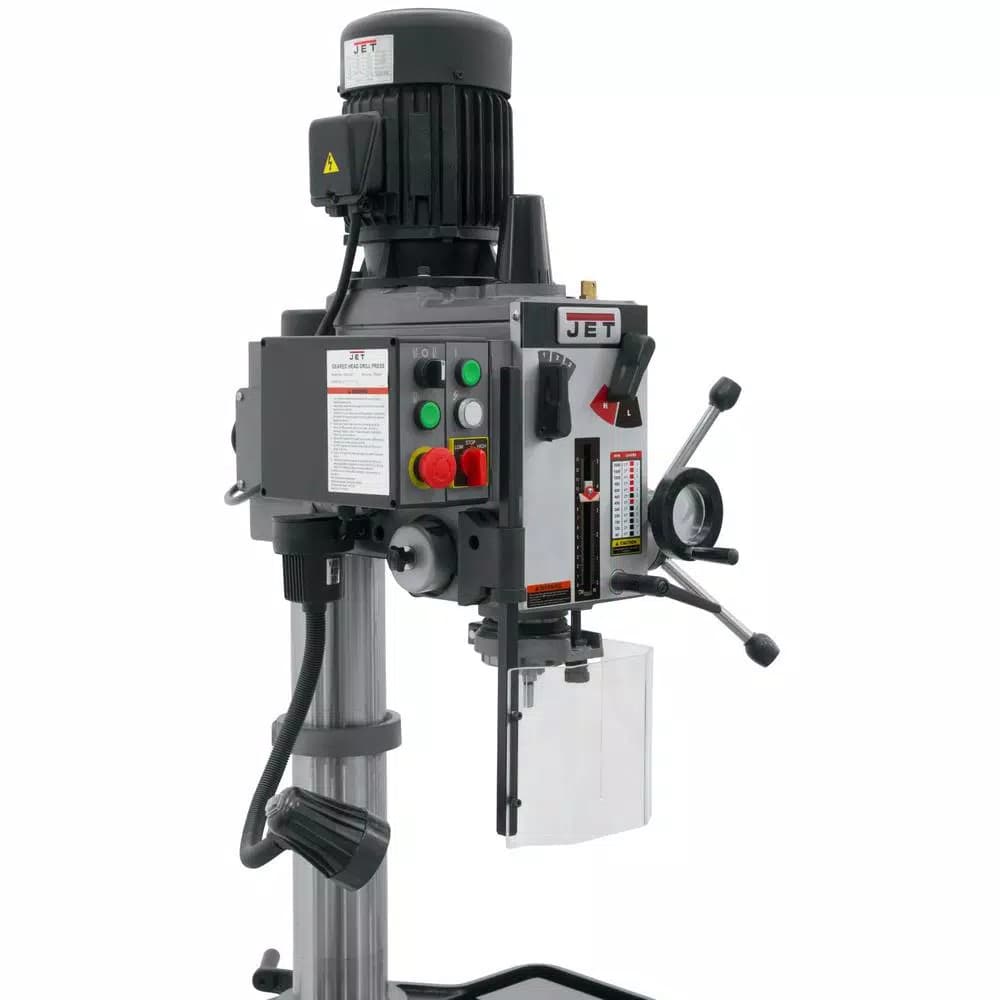 JET GHD-20 Geared Heavy-Duty Drill Press with 1-1/4 in. Chuck