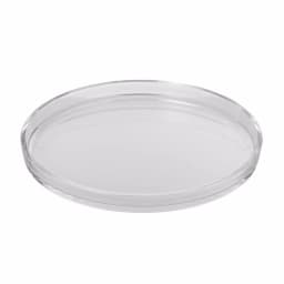 Libbey Urban Story 3-Piece Round Glass Nesting Serving Tray Set, Clear thumbnail 3