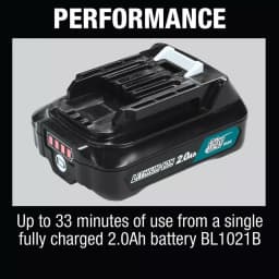 Makita 12V MAX CXT Cordless Vacuum Kit with 2.0 Ah Battery (LC09A1) thumbnail 12