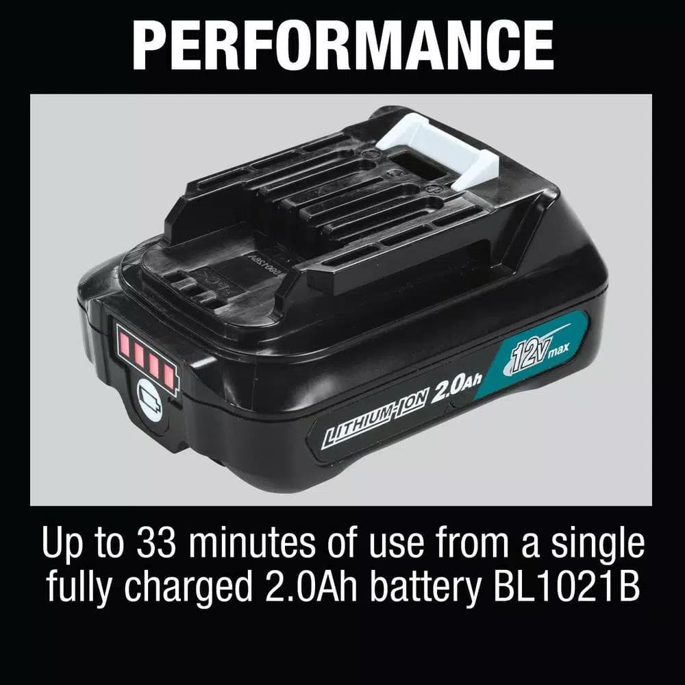 Makita 12V MAX CXT Cordless Vacuum Kit with 2.0 Ah Battery (LC09A1)
