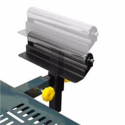 POWERTEC Universal Deluxe Rolling Miter Saw Stand with 440 lb Capacity and 8" Wheels thumbnail 7