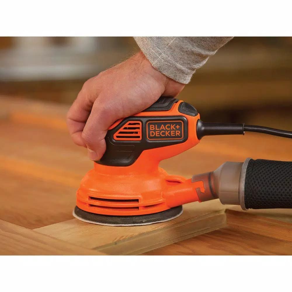 BLACK+DECKER 5 in. Corded Random Orbital Sander, 2.4 Amp
