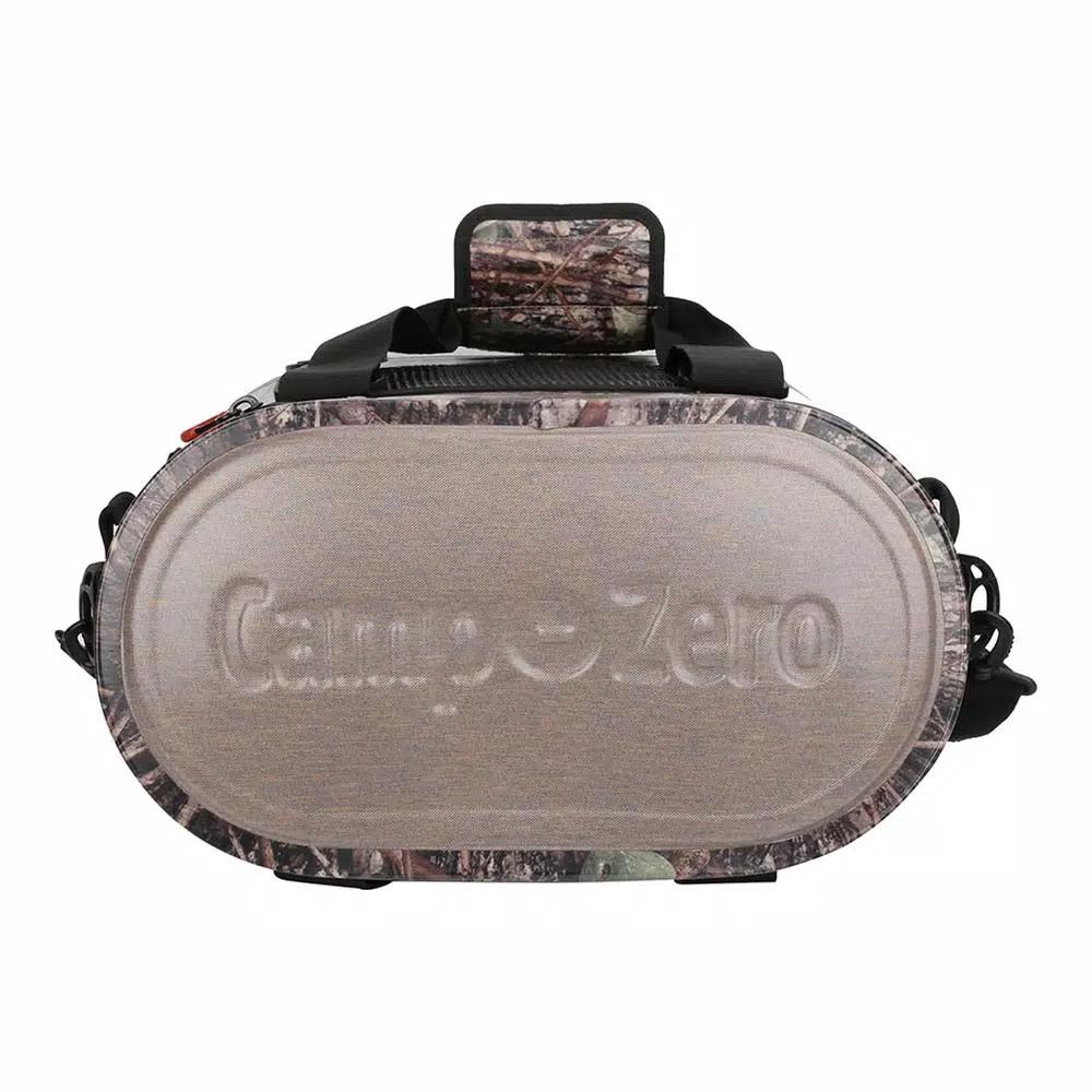 Camp-Zero 13.9 Qt. Soft Cooler, 20-Can Capacity, Beige and Camo