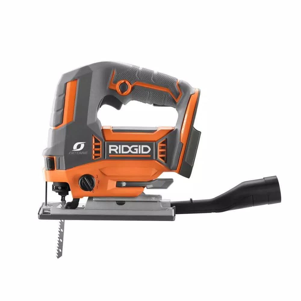 RIDGID 18V OCTANE Cordless Brushless Jig Saw, Tool Only