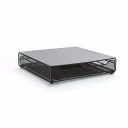 Mind Reader Bam 36-Capacity Metal Mesh Coffee Pod Storage Drawer - Black thumbnail 2