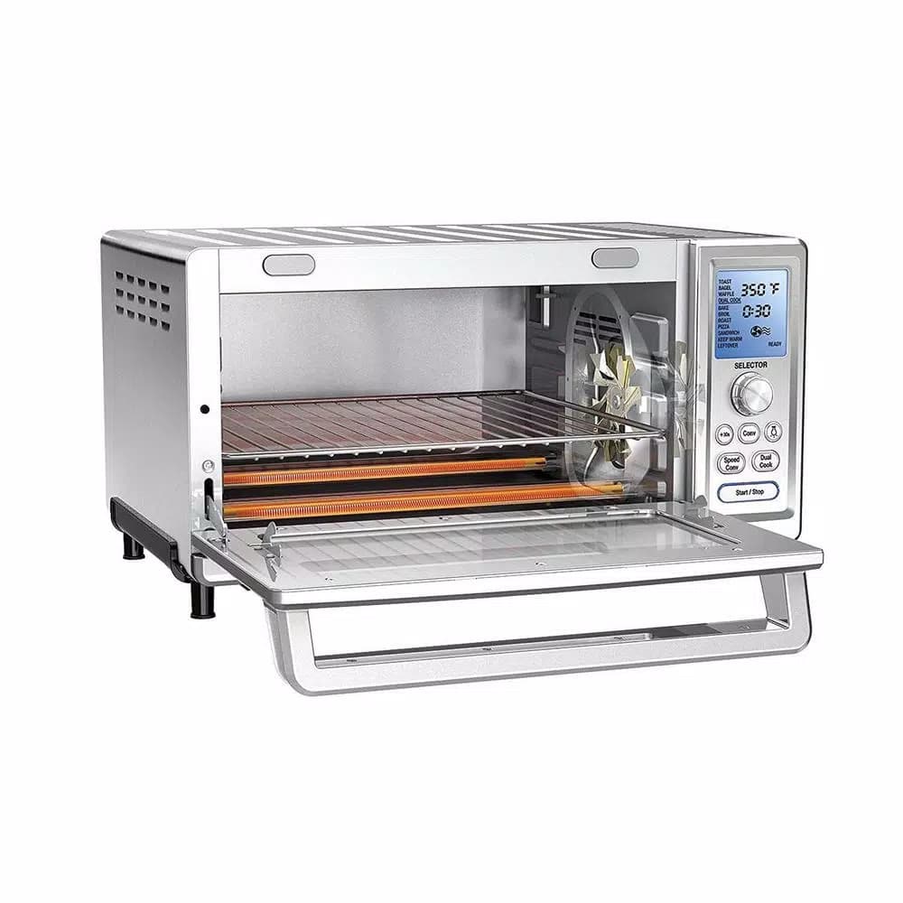 Cuisinart Chef's Convection Toaster Oven, 1800W, 9-Slice, Stainless Steel