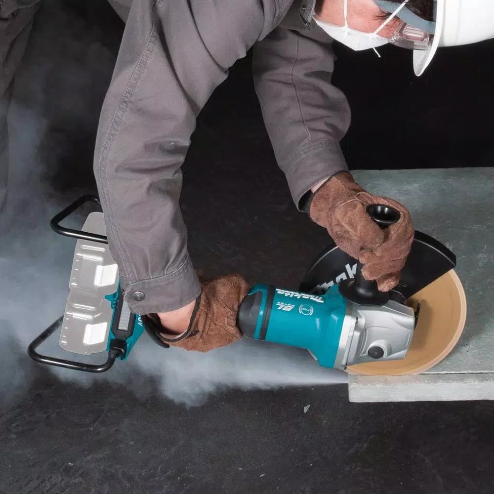 Makita 18V X2 LXT 36V Brushless 9 in. Paddle Switch Angle Grinder - Tool Only