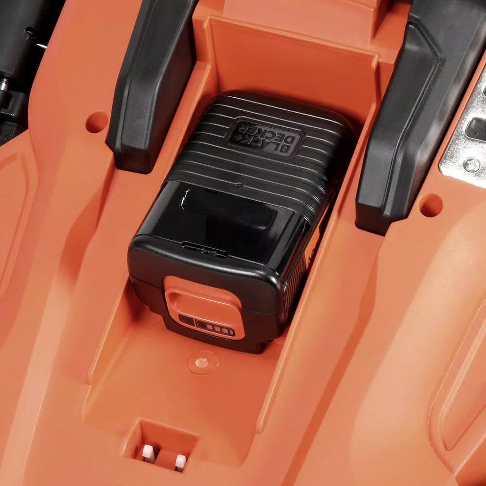 BLACK+DECKER 20 in. 40V MAX Cordless Walk Behind Push Lawn Mower with (2) 2.5 Ah Batteries and Charger