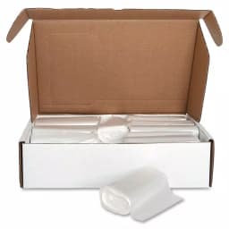 Genuine Joe 56 Gal. High-Density Can Liners, Clear, 200-Count thumbnail 3