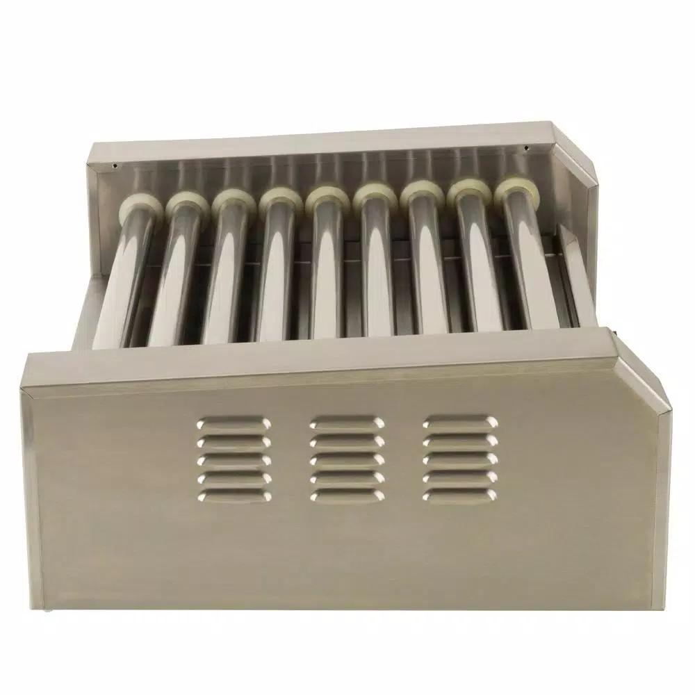 Funtime Roller Dog 289 sq. in. Stainless Steel Hot Dog Roller Grill