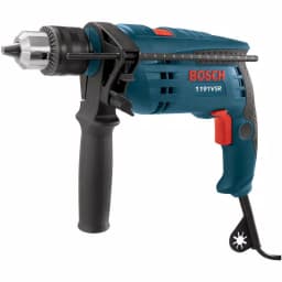 Bosch 1191VSRK 1/2 in. Variable Speed Reversible Corded Hammer Drill Kit thumbnail 1
