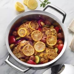 Tramontina Gourmet Prima 5 Qt. Stainless Steel Dutch Oven with Lid thumbnail 8