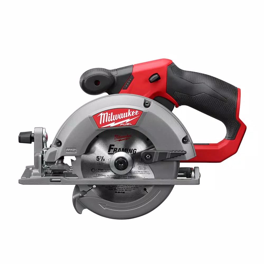 Milwaukee M12 12V Lithium-Ion Cordless Jig Saw and 5-3/8 in. Circular Saw Combo Kit with 2.0Ah Battery and Charger
