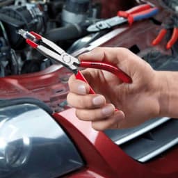 KNIPEX 6-1/4 in. Halogen Bulb Exchange Pliers thumbnail 2