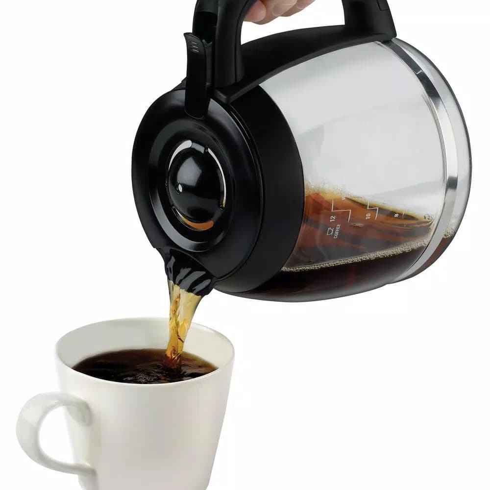 Black+Decker 12-Cup Programmable Thermal Coffee Maker, Stainless Steel Drip Coffee Machine
