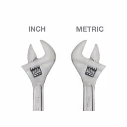 TEKTON 15 in. Adjustable Wrench, Carbon Steel with Satin Chrome Finish thumbnail 6