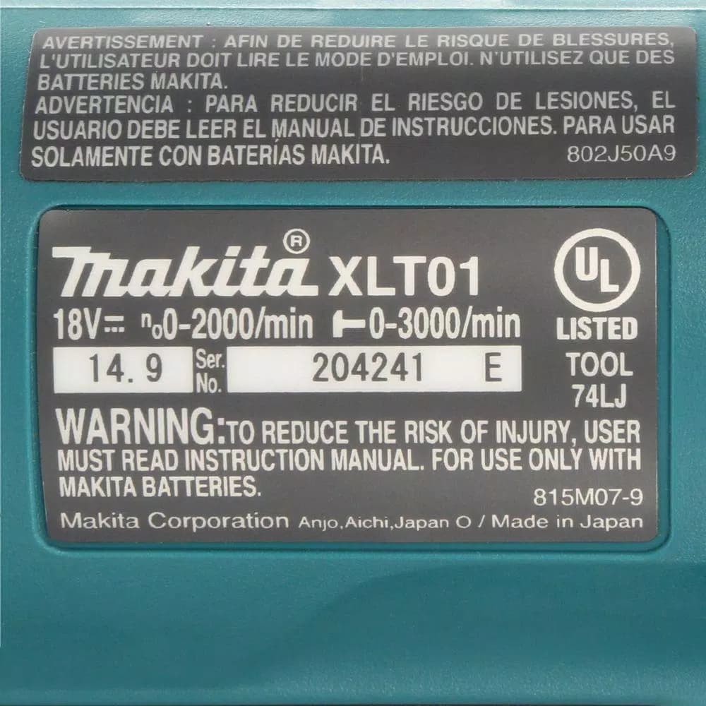 Makita 18V LXT Cordless Angle Impact Driver, 1/4 in. Hex (Tool Only)