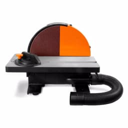 WEN 12 in. Corded Benchtop Disc Sander with Miter Gauge and Dust Collection System thumbnail 5