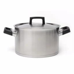 BergHOFF Ron 6.8 Qt. Stainless Steel Stock Pot with Lid, Induction Compatible thumbnail 1
