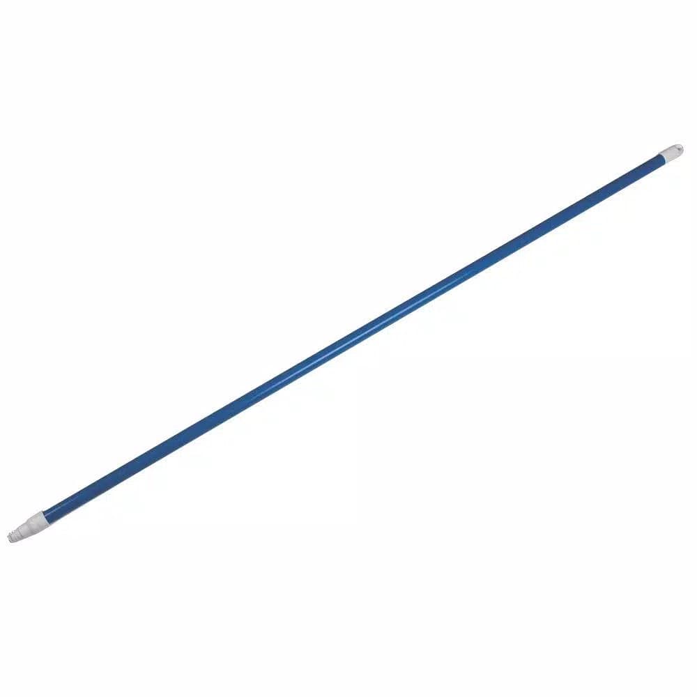 Carlisle Sparta 60 in. White Fiberglass Threaded Handle with Self-Locking Flex-Tip (12-Pack)